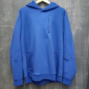VRST Men's XL Cobalt Blue Hoodie 3 Zippered Pockets New